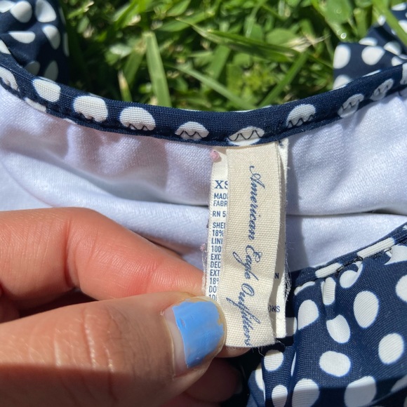 American Eagle polka dot bathing suit - Picture 4 of 7